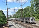 NJT Arrow III Car # 1364 brings up the rear of the eastbound deadhead